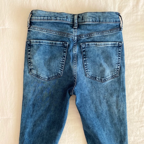 Free People Distressed Skinny Jeans - Picture 4 of 4